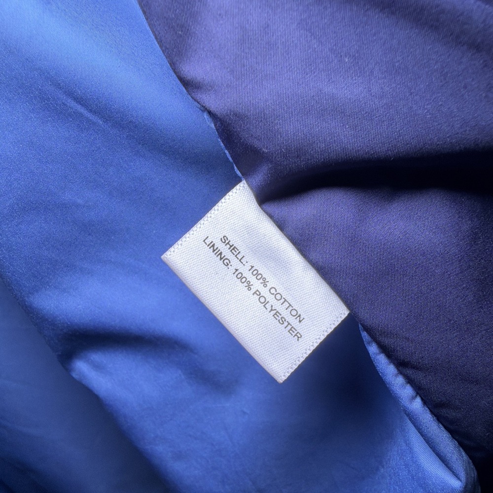 Peter Millar Mens LARGE Harrison Field Jacket Navy Blue Outdoor Water Resistant - Picture 14 of 15